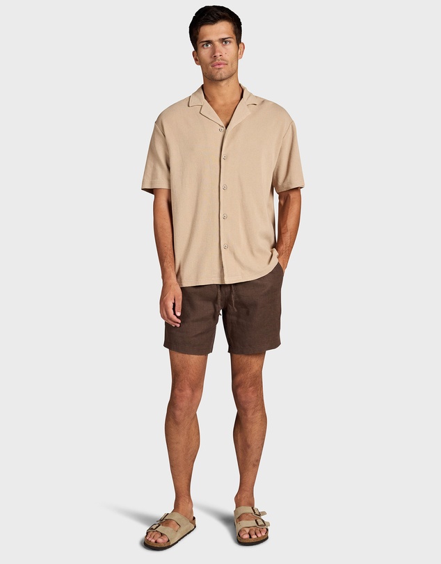 Academy Brand - Carlos Cotton Waffle SS Shirt
