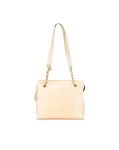 Pre-Loved by Azura Reborn - Pre-Loved chanel Chain Strap Leather Tote