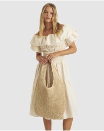 Zerafima - Helena Shoulder Frill Dress