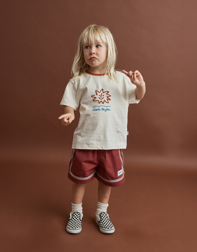 Rhythm - Twin Trim Heritage Beach Shorts - Kids