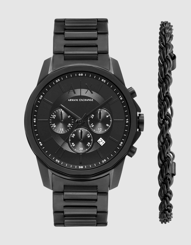Armani Exchange - Black Chronograph Watch