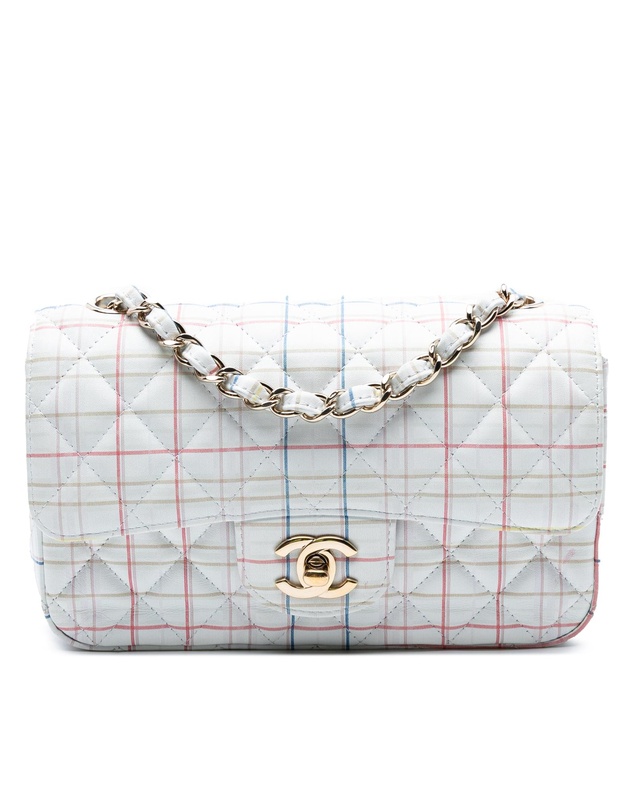 Pre-Loved by Azura Reborn - Pre-Loved Mini Rectangular Classic Printed Calfskin Single Flap