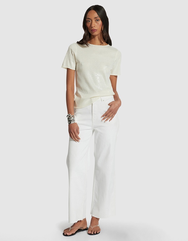 Decjuba - Sofia Sequin Knit Tee
