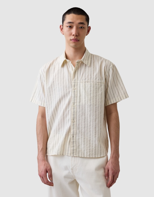 GAP - SS Poplin Dobby Shirt