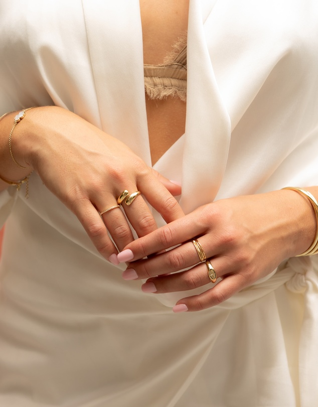 Mestige - Memoir Band - 18K Gold Plated