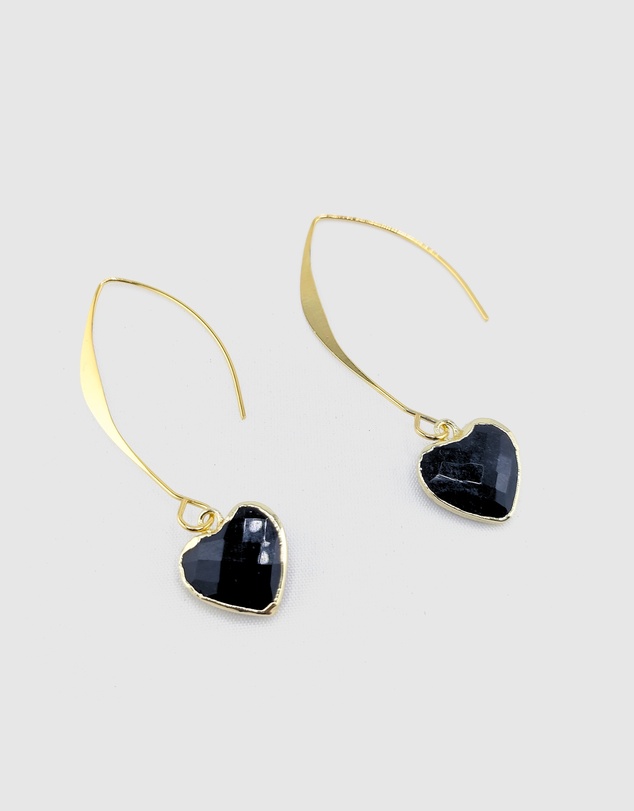 Miz Casa and Co - Hazel Heart Hook Earrings