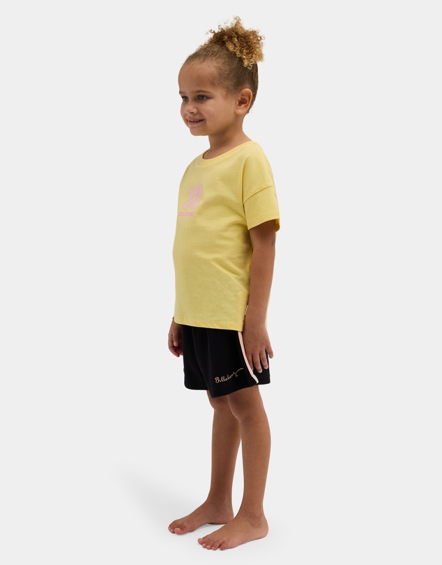 Billabong Kids - Toddlers 5 Aloha Club Olly Elastic Waist Shorts
