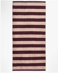 Aura Home - Riviera Stripe Bath Towel