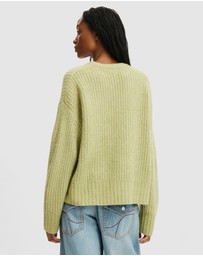 Cotton On - Luxe Crew Neck Sweater