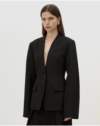 CAMILLA AND MARC - Tala Fitted Collarless Blazer