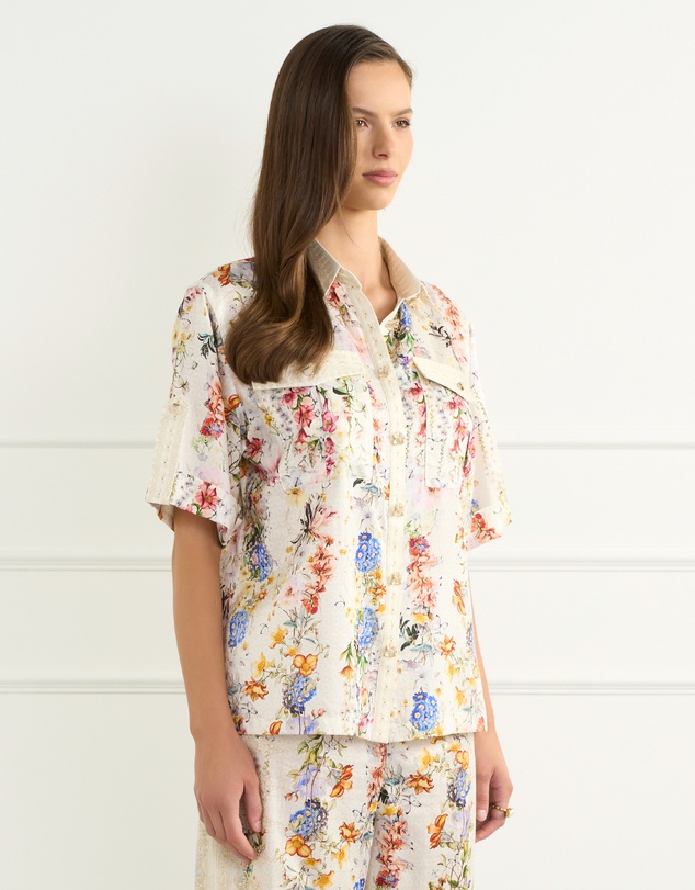 Aqua Blu Australia - Flores Lina T-Shirt