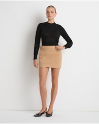 Dazie - She Means Business Mini Skirt