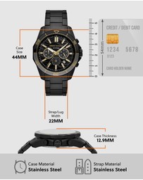Armani Exchange - Black Chronograph Watch