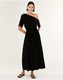 Staple the Label - Seren Assym Midi Dress