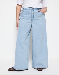 Commonry - Elasticated Wide Leg Jean