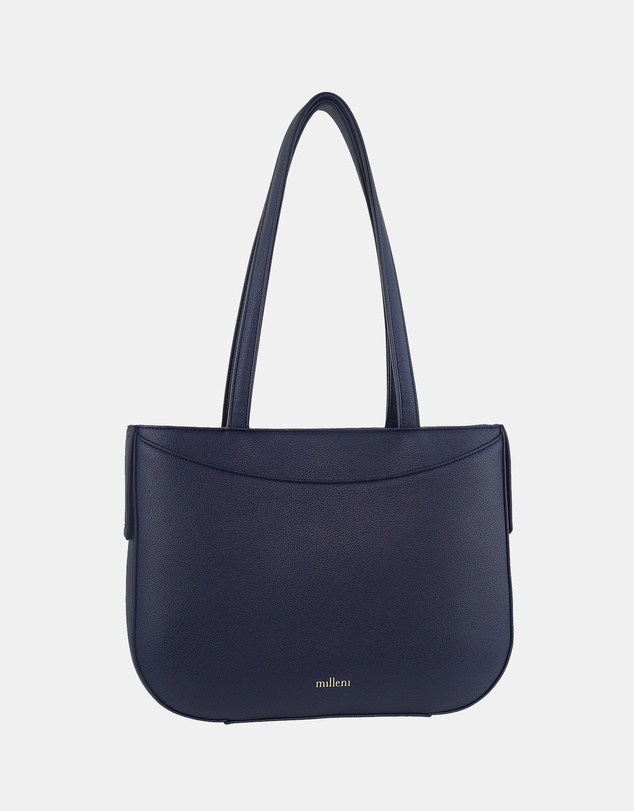 Milleni - Milleni Ladies Vegan Leather Fashion Shoulder Tote Bag