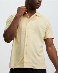 B.Cools - Holiday Terry Short-Sleeve Shirt