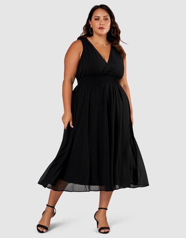 Pink Dusk by Curve Project - Watermelon Sugar Maxi Dress