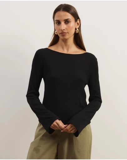 Atmos&Here - Bella Fine Knit Top