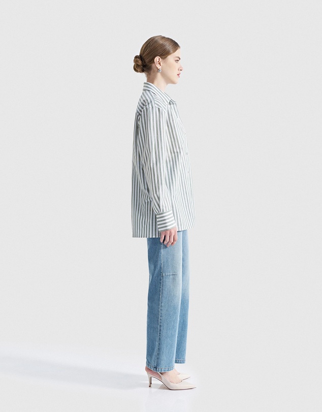 IDA+S - Talyse Stripe Button Down