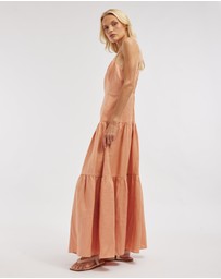 Amelius - Sorrento Linen Maxi Dress
