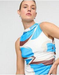 Staple the Label - Cielo Mesh Mini Dress