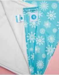 itti bitti - Travel Blanket - Aurora with White