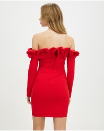Romance by Honey and Beau - Aria Off Shoulder Dress