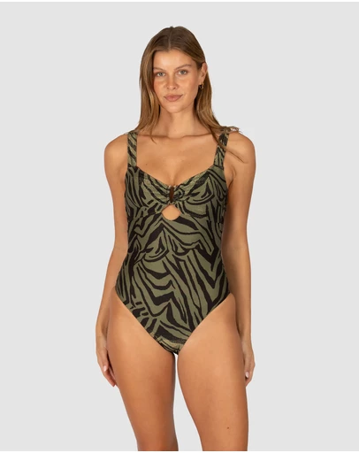 Baku Swimwear - Sunkissed Retro One Piece Swimsuit