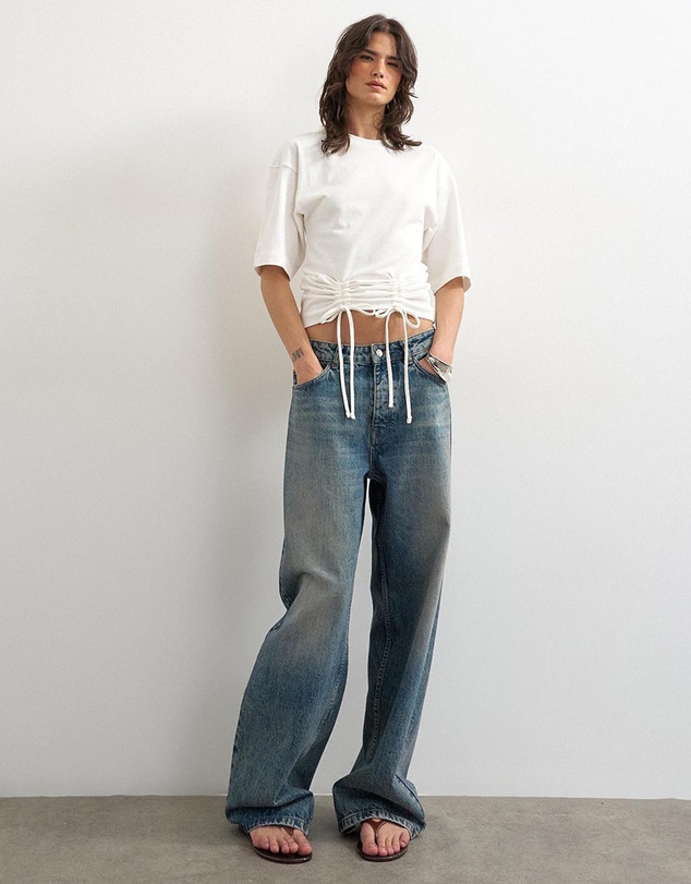 TOPSHOP - Tsmalle Detail T-Shirt