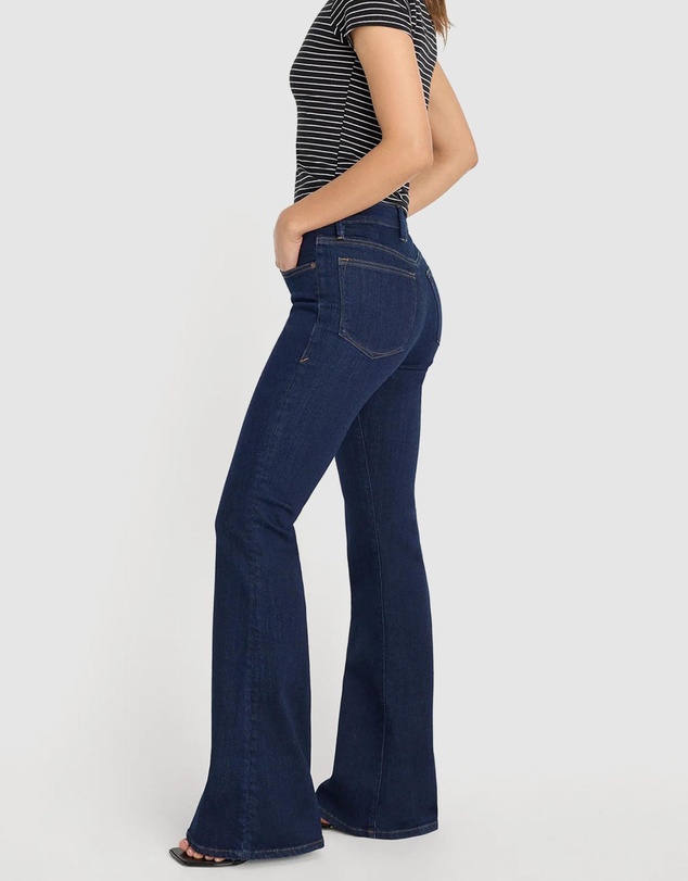 Good American - Good Legs Flare Jeans