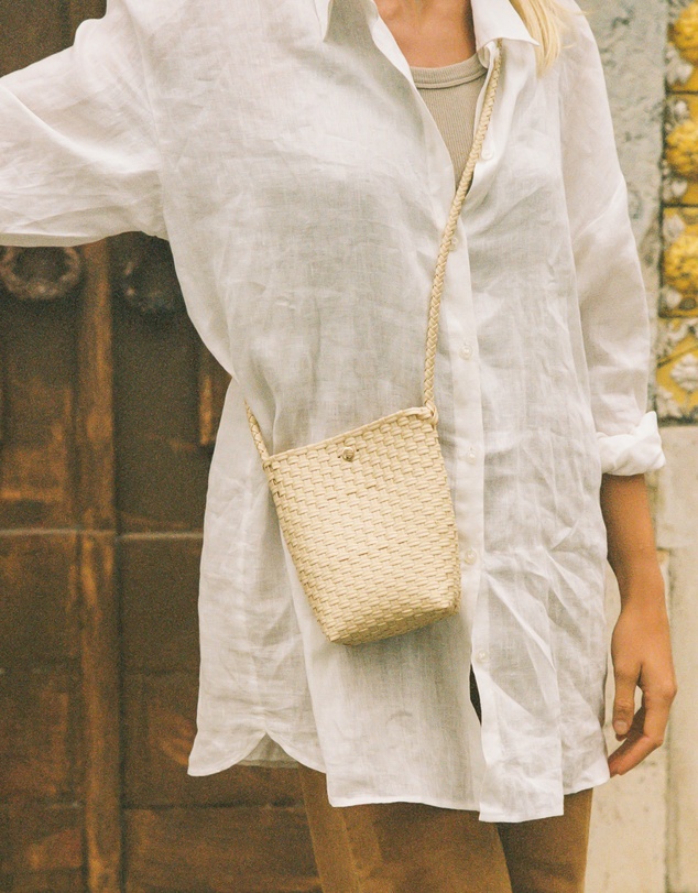 Mimmi Terra - Woven Cross Body Sling Panna Cotta