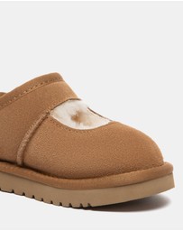 EVERAU - Australian Shepherd Ugg Carmella Kids Cow Suede Upper House Shoes