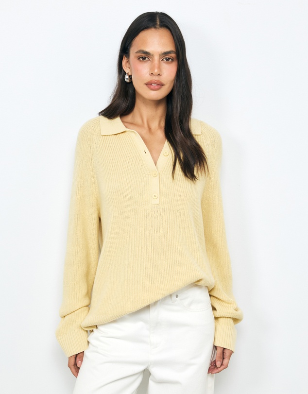 AERE - Lume Organic Cotton Knit Jumper