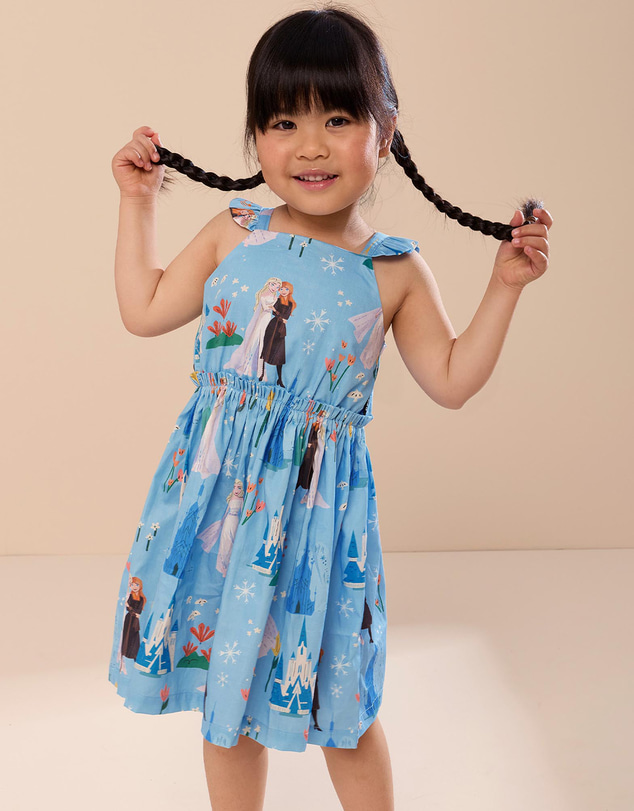 Rock Your Kid - Frozen Cotton Dress - Kids-Teens