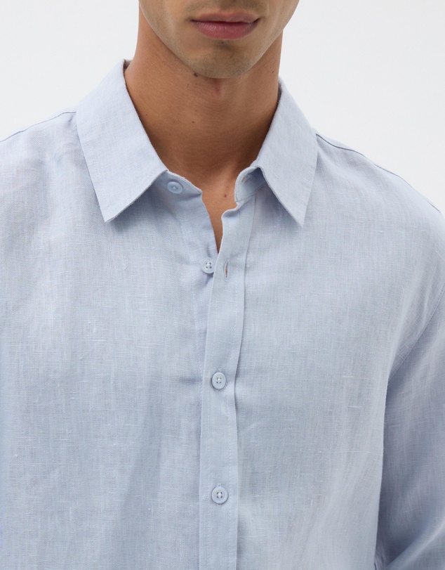 AERE - Euro Resort Linen LS Shirt
