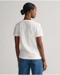 Gant - Shield V-Neck T-Shirt