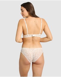 Billet Doux - Divine Sheer Lace Hipster Brief