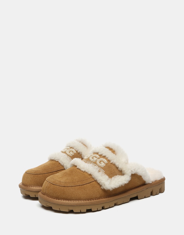 EVERAU - Australian Shepherd Ugg Rilee Cow Suede Upper House Shoes