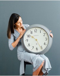 Newgate - Newgate Westhampton Clock Posh Grey