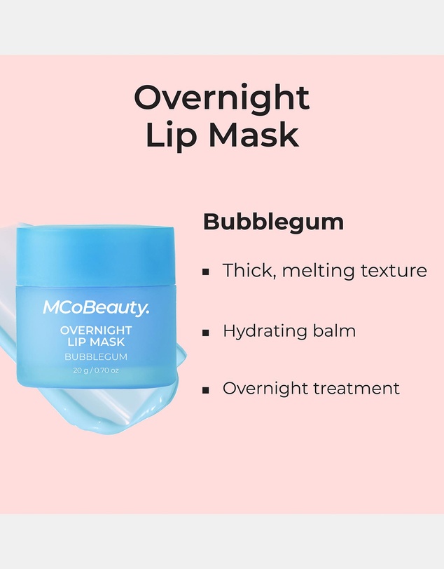 MCoBeauty - Overnight Lip Mask - Bubblegum