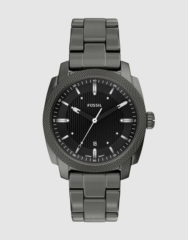 Fossil - Machine Gun-Metal Analogue Watch