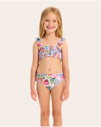 Seafolly - Beach Boheme Shirred Bikini - Kids
