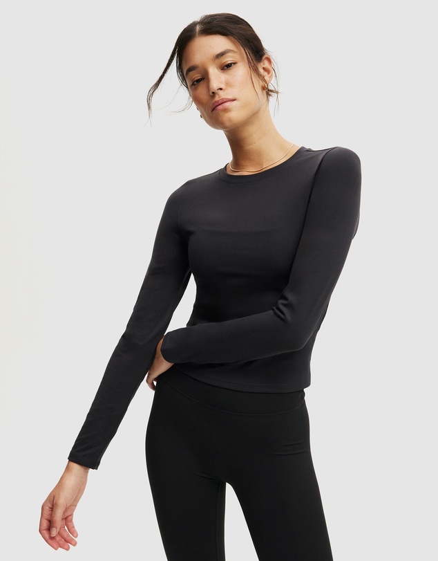 Cotton On Body Active - Ultra Soft Fitted Long Sleeve Top