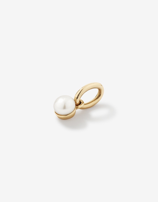 Michael Hill - Cultured Freshwater Pearl Birthstone Pendant in 10kt Yellow Gold