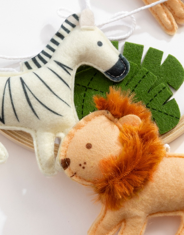 Living Textiles - Musical Mobile - Wild Safari
