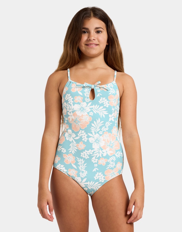Billabong Kids - Girls 6 to 16 Hibiscus Haze One Piece Swimsuit