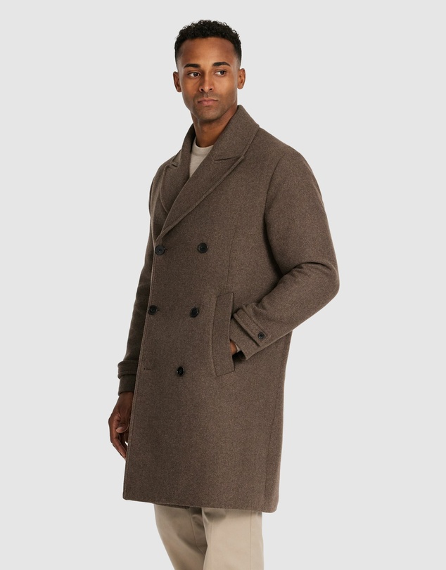 Tarocash - Garrison Wool Double Breasted Coat
