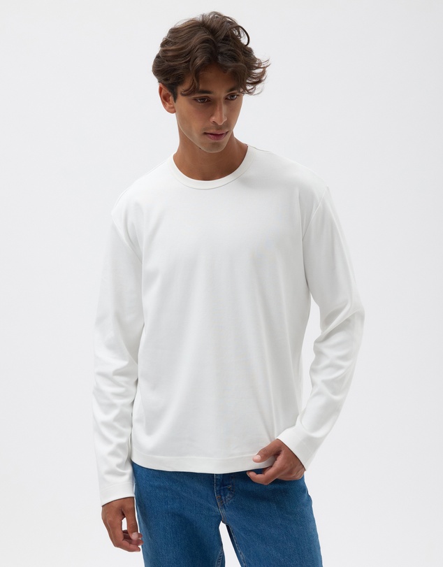 AERE - Relaxed Long Sleeve Cotton Tee