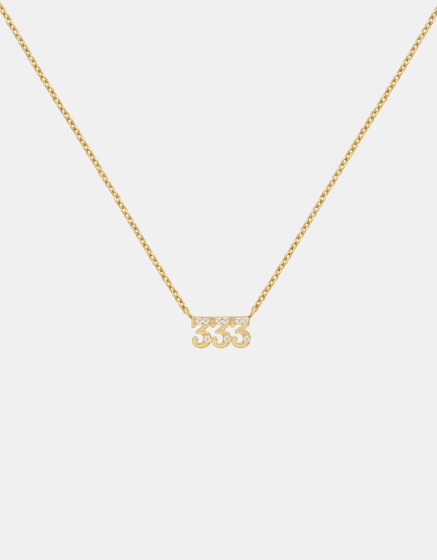 YCL  - 333 Angel Number Necklace